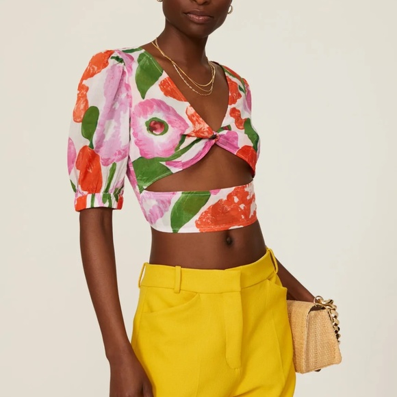 Banjanan Tops - Banjanan Floral Aurora Top Size M